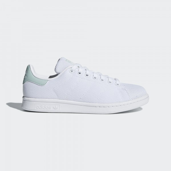 adidas Originals STAN SMITH Damen Weiß/Weiß/Grü...