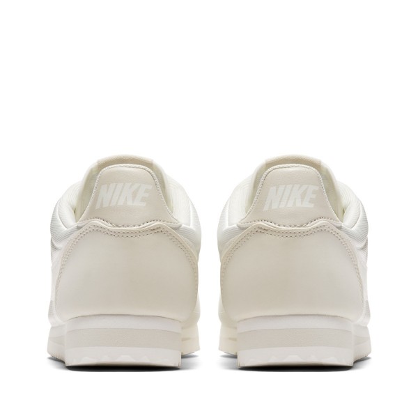 Nike Damen Klassisch Cortez Nylon Weiß/Weiß-Grau-Weiß 749864-103