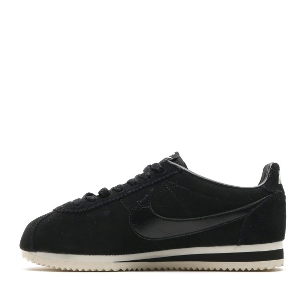 Nike Damen Klassisch Cortez Suede Schwarz/Schwarz-Beige aa3839-002