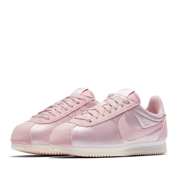Nike Damen Klassisch Cortez Nylon Rosa/Rosa-Grau 749864-605