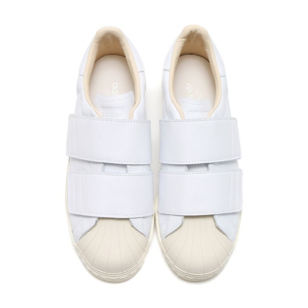 adidas Originals Ss 80s Velcro Damen Weiß/Weiß/Braun cq2447