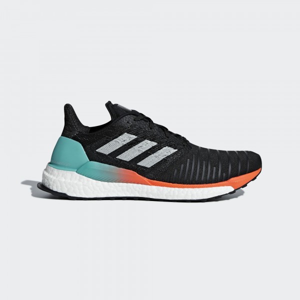 Adidas Solar Boost Schwarz/Teal Herren Laufen Schu...