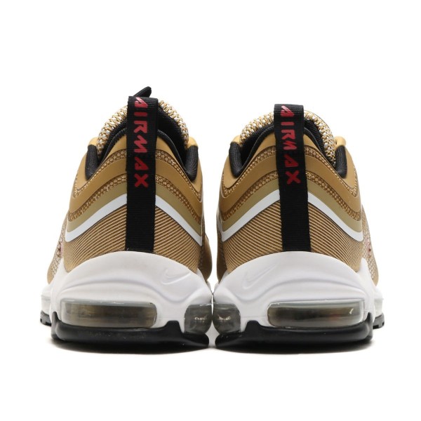 Nike Air Max 97 Ul '17 Metallisch Gold/Rot-Schwarz-Weiß 918356-700