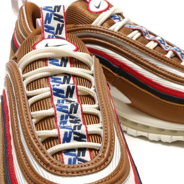 Nike Air Max 97 Tt Prm Braun/Beige-Rot-Schwarz aj3053-200