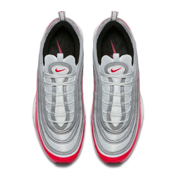 Nike Air Max 97 Grau/Rot-Schwarz-Weiß 921826-009