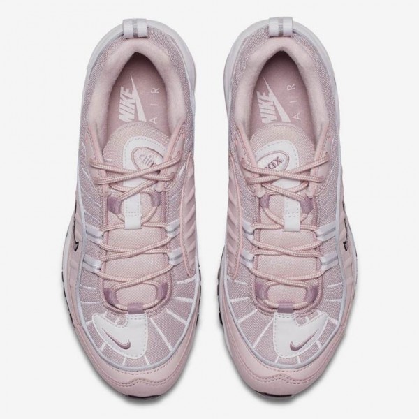 Nike Air Max 98 Damen Lebensstil Schuh Rosa/Silber AH6799-600