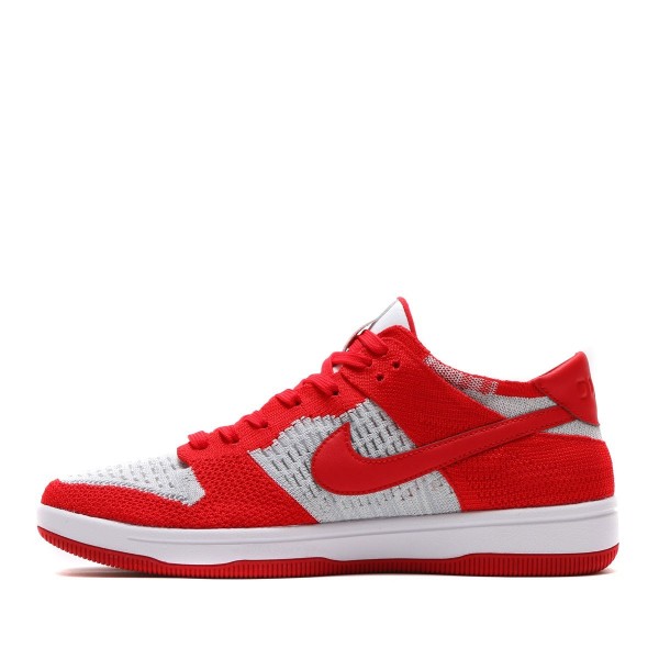 Nike Dunk Flyknit Rot/Weiß-Grau 917746-600