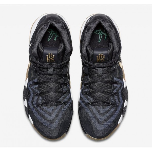 Nike Kyrie 4 EP IV Irving Pitch Blau Gold Herren Basketball Schuh 943807-403