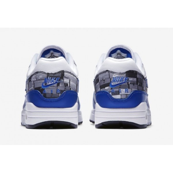 Nike x Atmos Air Max 1 "We Love Nike" Weiß Blau AQ0927-100