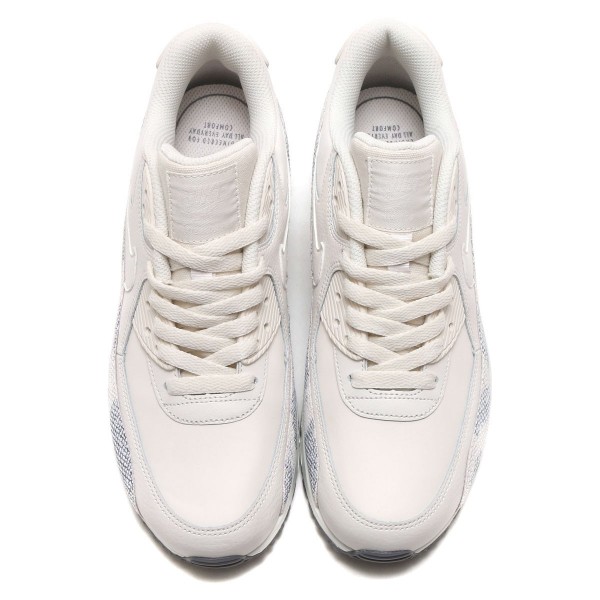 Nike Damen Air Max 90 Prm Beige/Beige-Grau-Weiß 896497-007