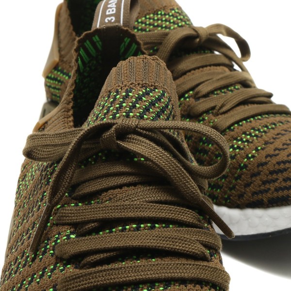 adidas Originals Nmd_r1 Stlt Pk Olive/Schwarz/Solar Slime cq2389