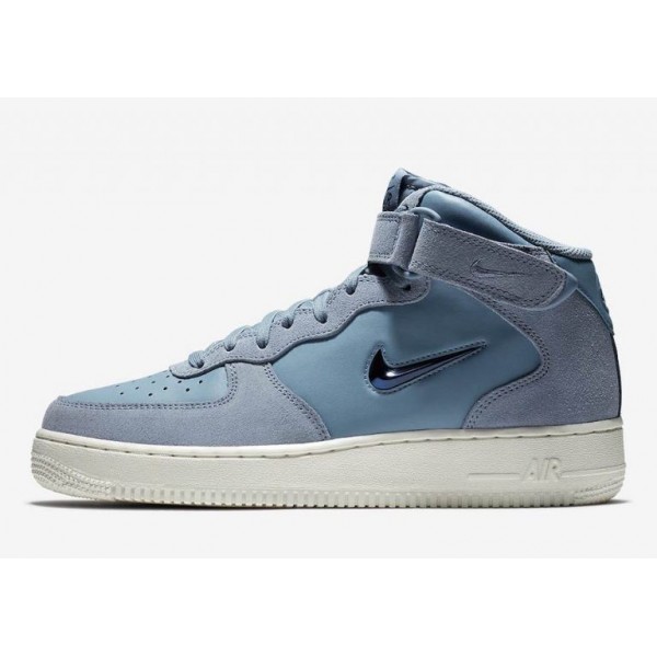 Nike Air Force 1 Mid Jewel Blau/Weiß 804609-402