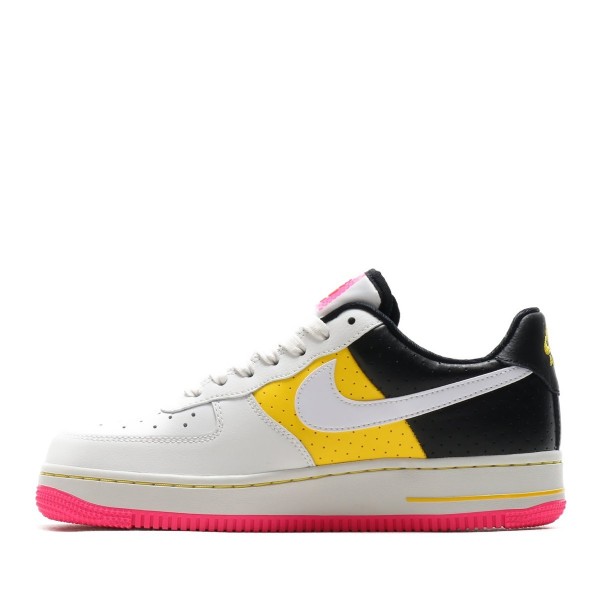 Nike Damen Air Force 1 '07 Se Moto Weiß/Weiß-Gelb-Schwarz at2583-100