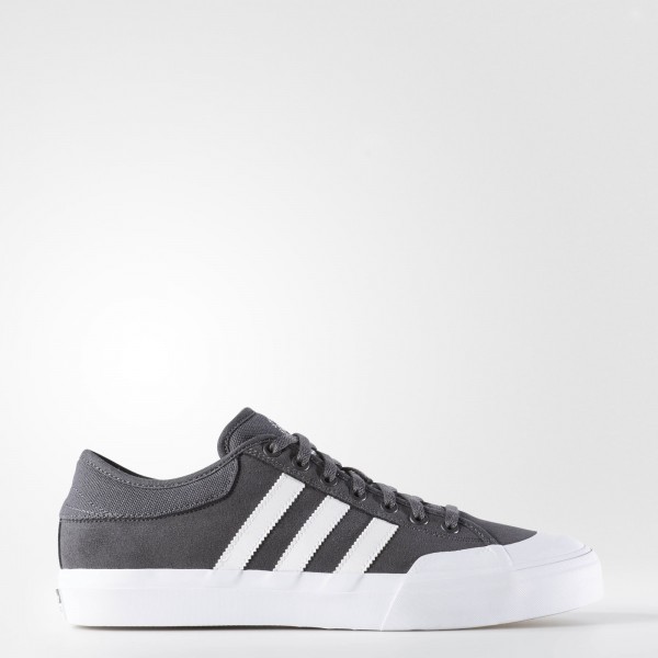 adidas Matchcourt ADV Grau Weiß Weiß Skateboard ...