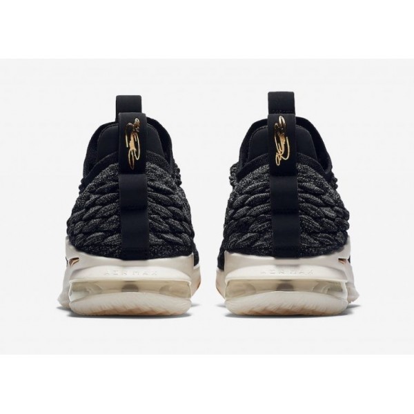 Nike LeBron 15 Low Schwarz Gold Beige AO1756-001