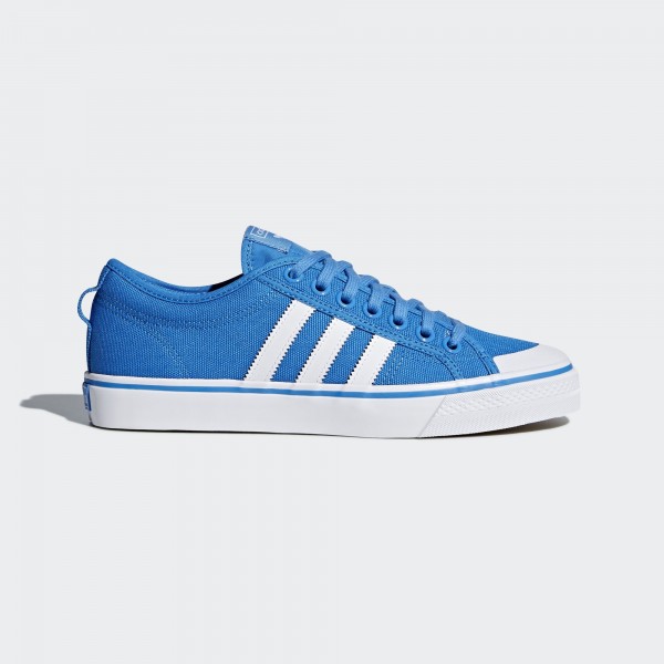 Adidas Originals Nizza Schuhe Athletic Sneaker Blau Weiß CQ2330