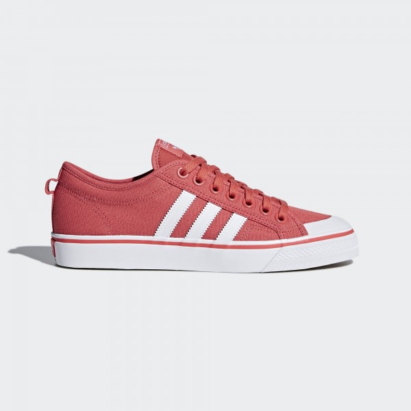 adidas Originals NIZZA SHOES Canvas Rot CQ2331