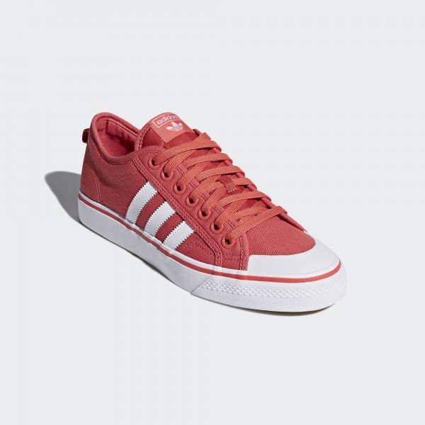 adidas Originals NIZZA SHOES Canvas Rot CQ2331