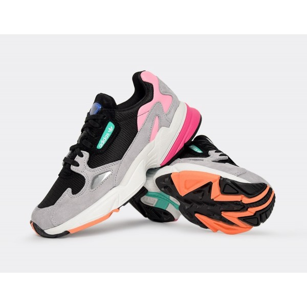 adidas Originals Falcon Damen Schwarz/Grau/Rosa BB9173