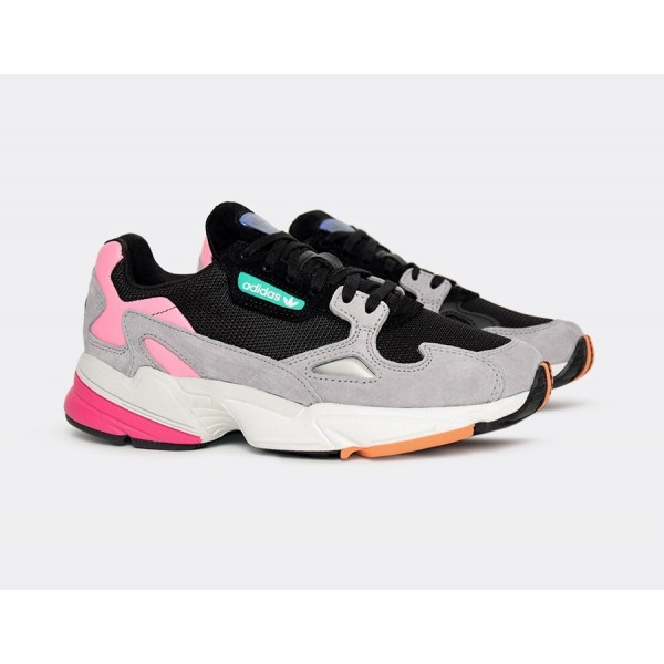 adidas Originals Falcon Damen Schwarz/Grau/Rosa BB9173