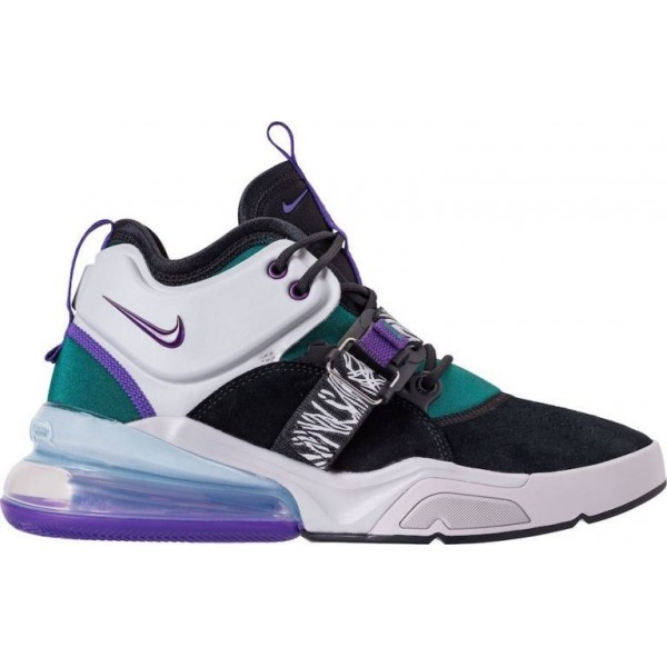 Nike Air Force 270 Schwarz Lila Basketball Herren ...