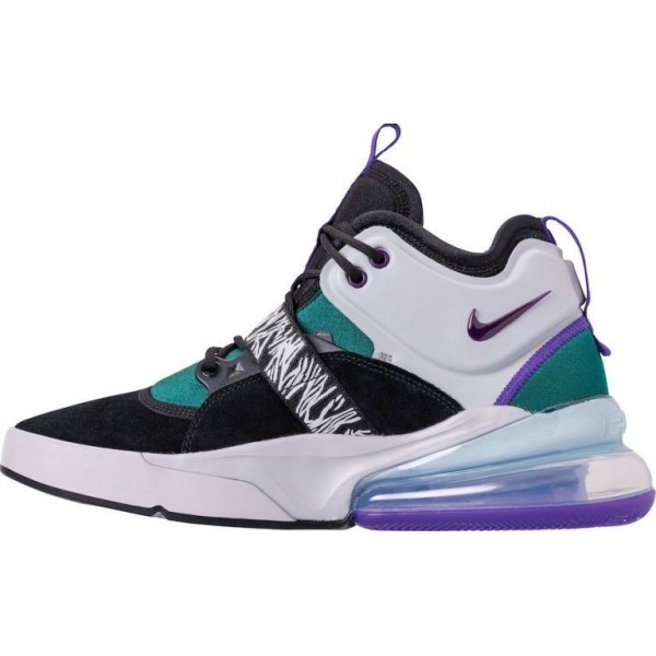 Nike Air Force 270 Schwarz Lila Basketball Herren AH6772-005