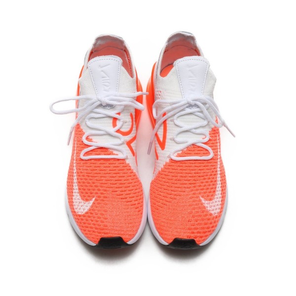 Nike Damen Air Max 270 Flyknit Orange/Weiß-Orange ah6803-800