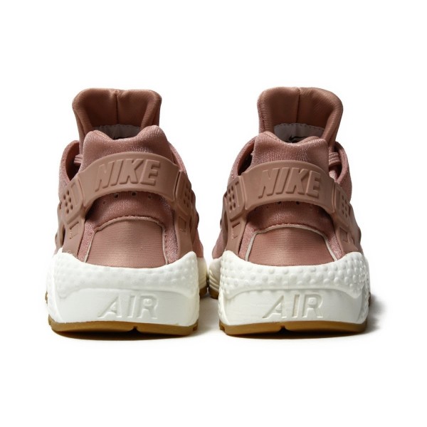 Nike Damen Air Huarache Run Rosa/Mushroom-Beige aa0524-600