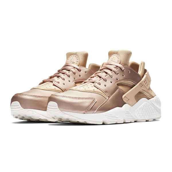 Nike Damen Air Huarache Run Prm Txt Gold/Rot-Weiß aa0523-200