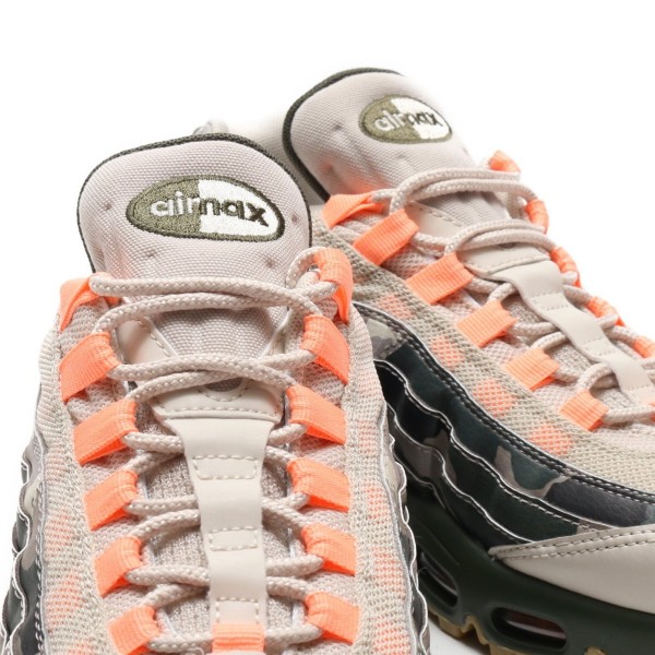 Nike Air Max 95 Essential Grau/Rosa-Schwarz aq6303-001