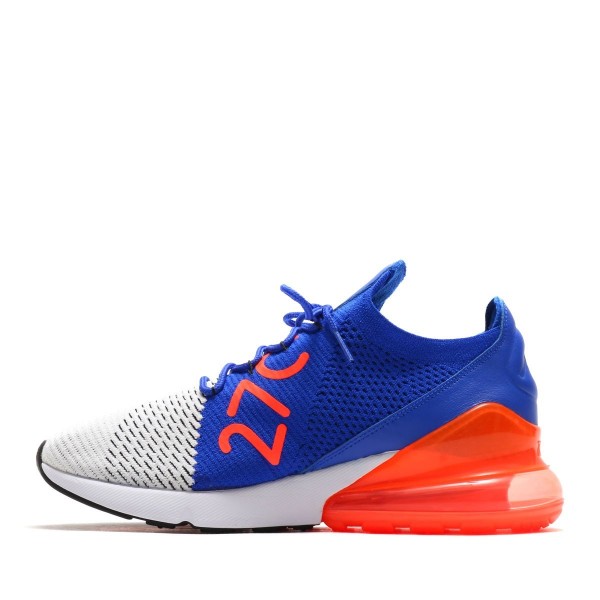Nike Air Max 270 Flyknit Weiß/Schwarz-Blau-Rot ao1023-101