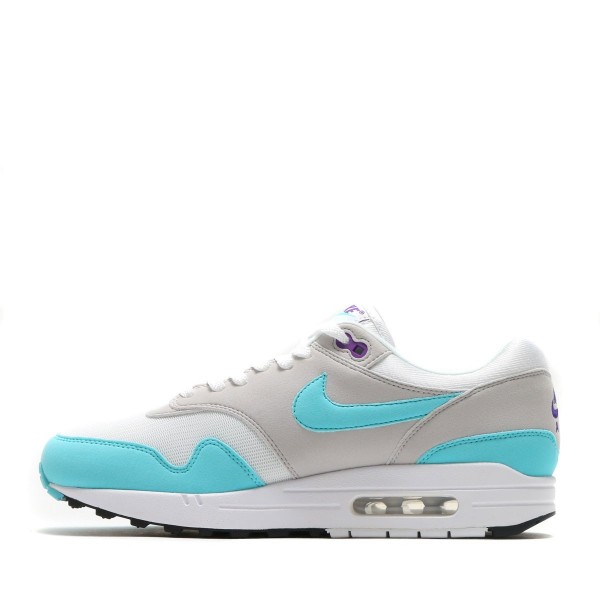 Nike Air Max 1 Anniversary Weiß/Grün-Grau-Schwarz 908375-105