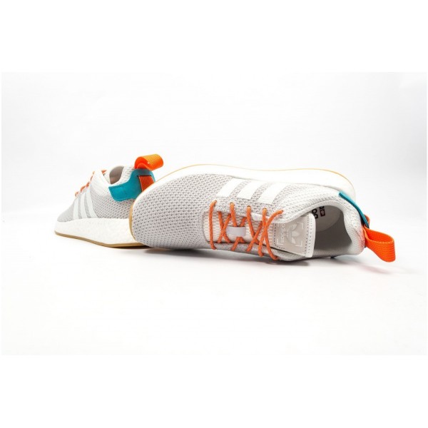 adidas Originals NMD R2 Sommer 'Atric' Grau/Weiß/Orange CQ3080
