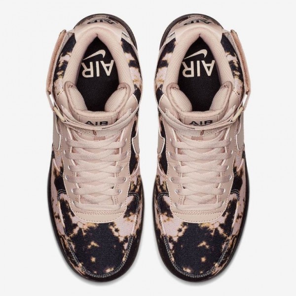 Nike Air Force 1 High Acid Herren T-Shirt Beige/Schwarz AR1954-001