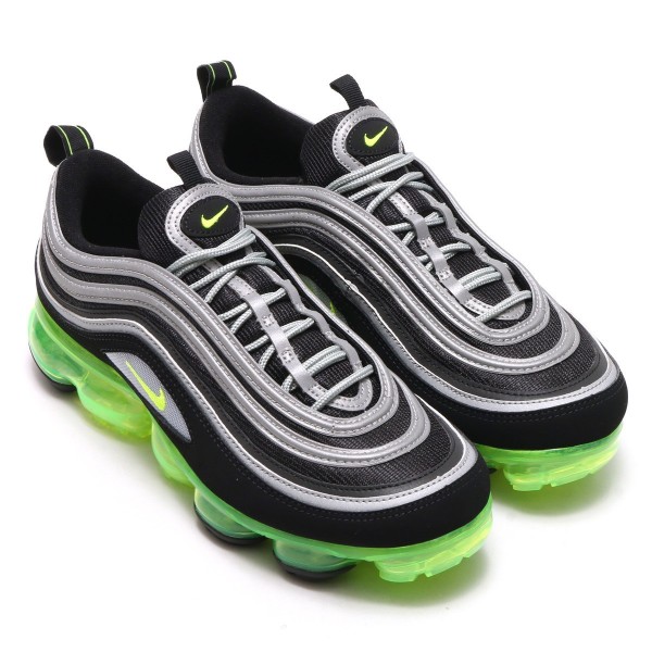 Nike Air Vapormax '97 Schwarz/Gelb-Metallisch Silber-Weiß aj7291-001