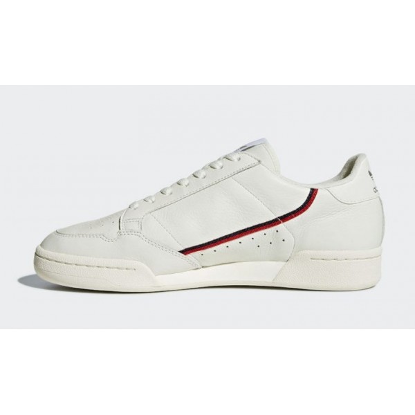 adidas Originals Continental 80 Rascal Weiß/Rot/Weiß B41680