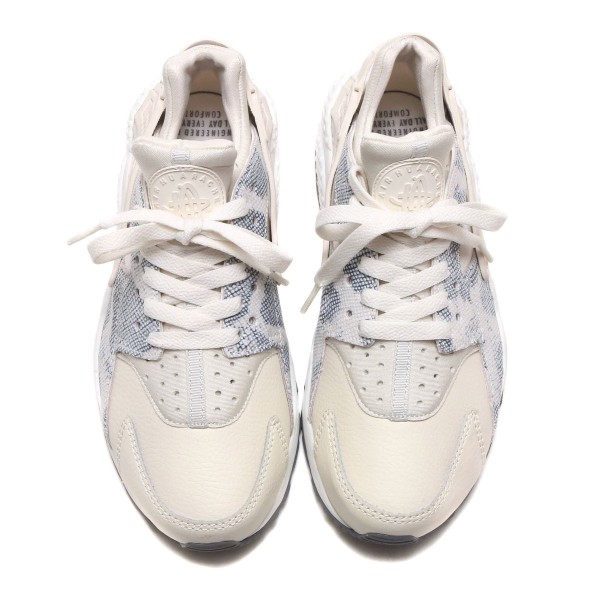 Nike Damen Air Huarache Run Prm Beige/Weiß-Beige-Grau 683818-015