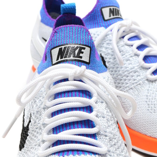 Nike Air Zoom Mariah Flyknit Racer Weiß/Orange-Grau 918264-100