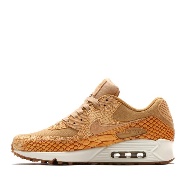 Nike Air Max 90 Premium Ltr Braun/Braun-Gold ah8046-200