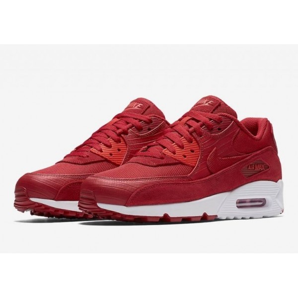 Nike Air Max 90 Premium Rot/Weiß 700155-602