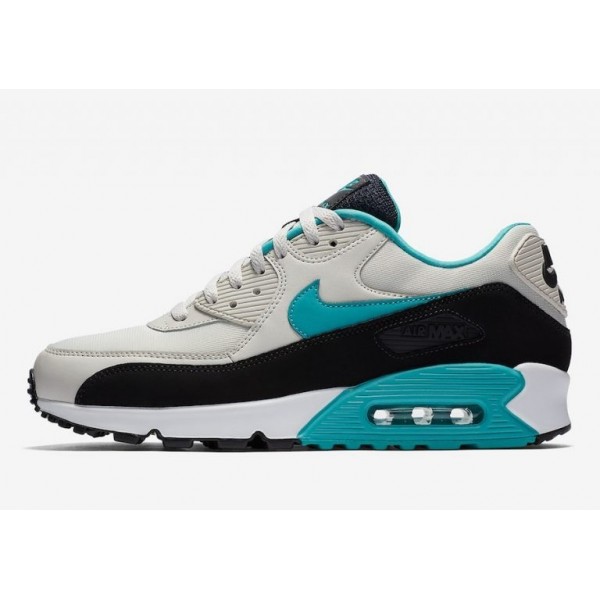 Nike Air Max 90 Essential Schwarz Weiß Blau Herren AJ1285-001